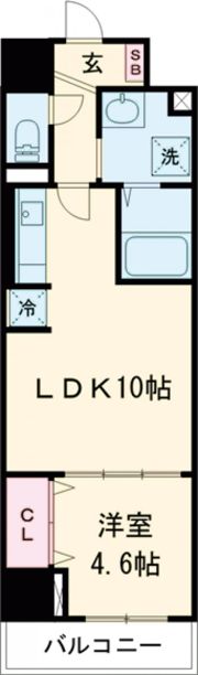 villa al mare明石駅前の間取り画像
