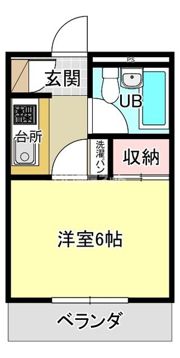 エース下浜田の間取り画像