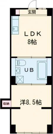 BELLTREE水木通の間取り画像