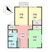 コーポみやまえの間取り画像
