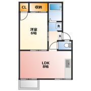 ヴィラ・アカンサス Bの間取り画像