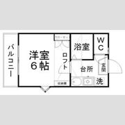 ピースフル泉第6の間取り画像