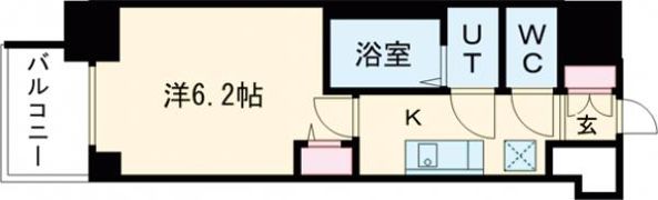 メイクスWアート浅間町の間取り画像