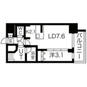 メイクスWアート浅間町の間取り画像