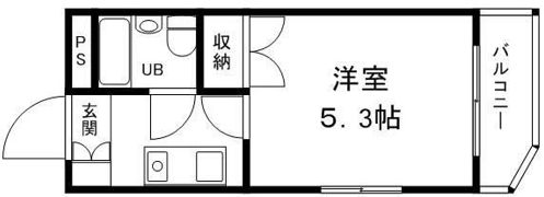 グリーンハイツ南駅前の間取り画像