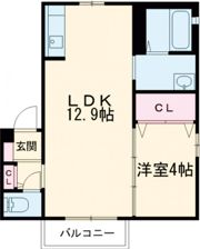 ナディア川成の間取り画像