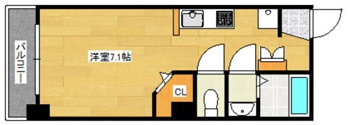 グレース本川の間取り画像