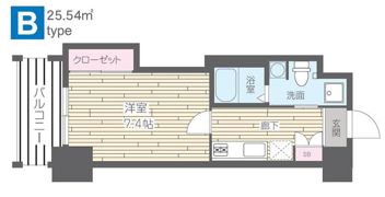 HF四条河原町レジデンスの間取り画像