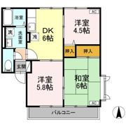 サンビレッジ本宮の間取り画像