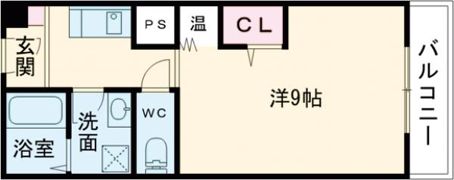 大弘元町ハイツの間取り画像