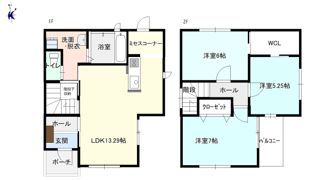 （仮称）岩塚町林高寺東KODATEXⅣ－Aの間取り画像