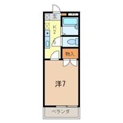 所沢コスモハイツの間取り画像