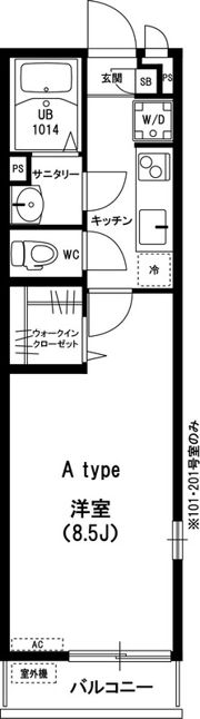リブリ・MIYABIの間取り画像