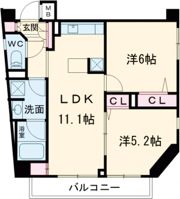 パークアクシス板橋の間取り画像