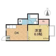 フローラ植田の間取り画像