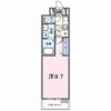 コーポハピネス白砂の間取り画像