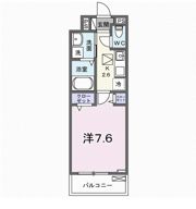 コーポハピネス白砂の間取り画像