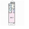 コーポハピネス白砂の間取り画像