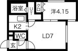 フロンティアの間取り画像