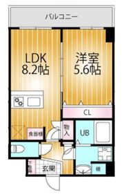 LANART四街道の間取り画像