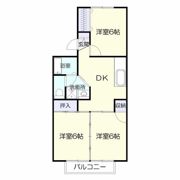 セジュール中山の間取り画像