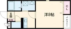 CSK汐見Ⅱの間取り画像