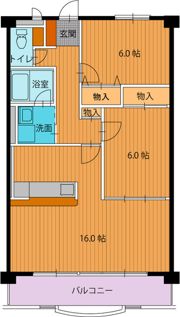 フォレストパークⅡの間取り画像