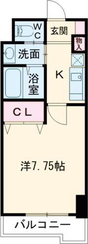 リヴィックスマンションの間取り画像