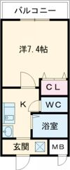 M'プラザ香里壱番館の間取り画像
