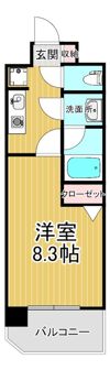 BUENA東大通の間取り画像