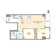 ドゥーエ町屋Ⅱの間取り画像