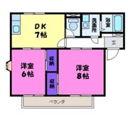 コーポラス阿部の間取り画像
