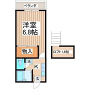 プレーンハイツ宮町の間取り画像