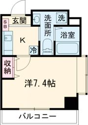 バージュアル浦和ウエストの間取り画像