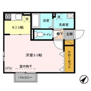シャルドネ Aの間取り画像