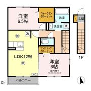 ベアーレ Bの間取り画像