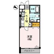 パークハイム弐番館 B棟の間取り画像