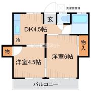 山田屋荘の間取り画像