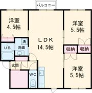 ロイヤルシティ日吉Aの間取り画像