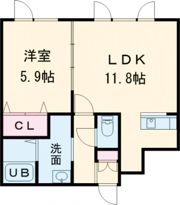 アンビション白鳥Ⅱの間取り画像