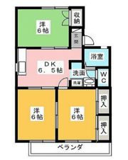 リバーサイド松村の間取り画像