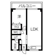 ハイツむすぶの間取り画像