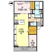 カーサ フェリーチェの間取り画像
