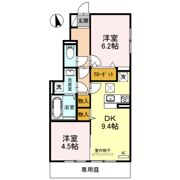 フォーリア B棟の間取り画像