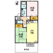 セジュールソシアⅡの間取り画像