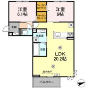 モナローム・シェリⅡの間取り画像