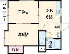 ファーストインプライムハウス Ⅱの間取り画像