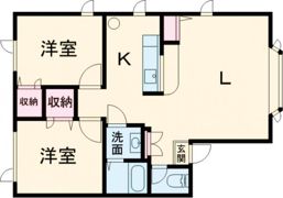 YOUトピア西町壱番街の間取り画像