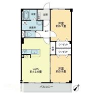 フォブール中村の間取り画像
