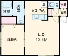 PIECEⅢの間取り画像